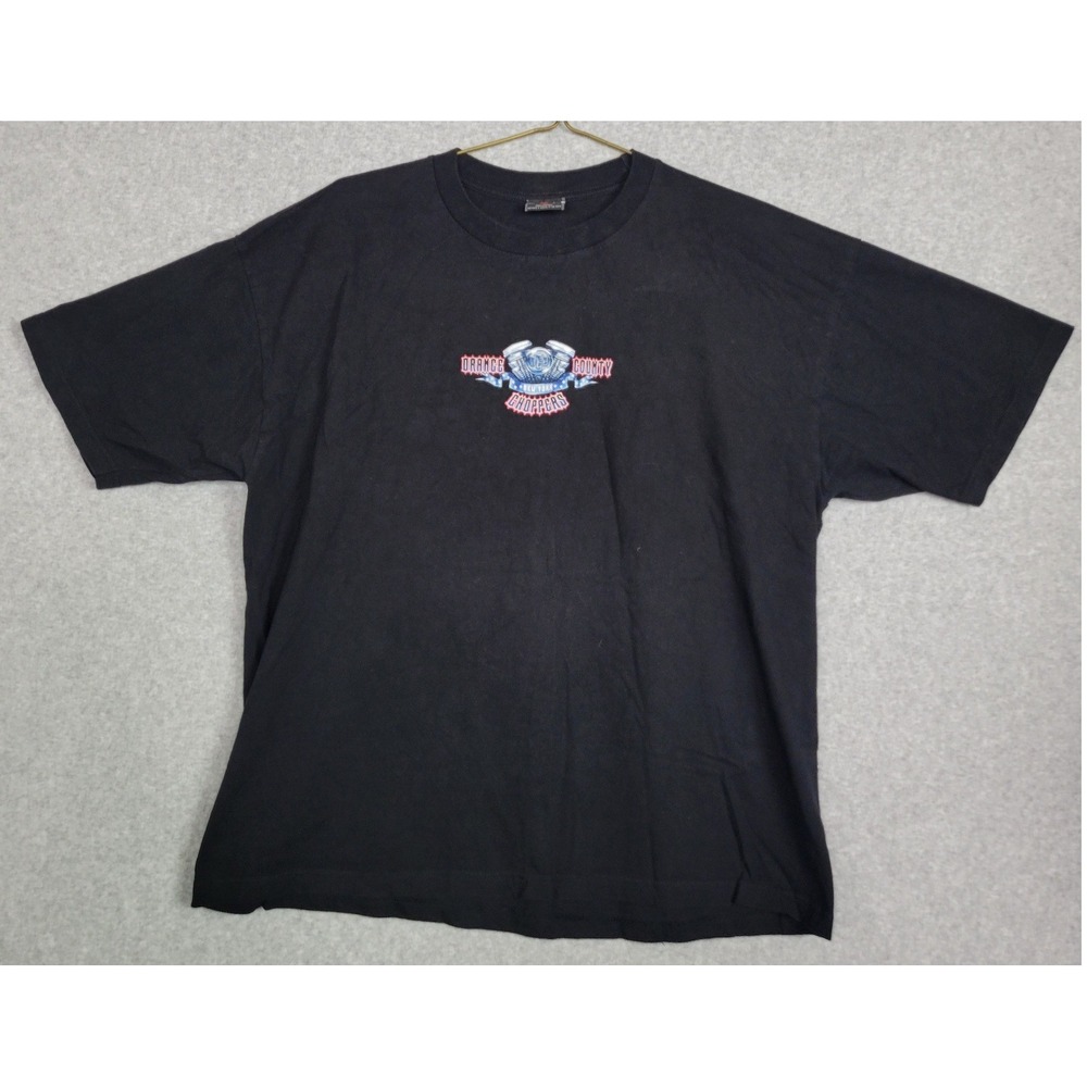 Vintage 2003 Orange County Choppers‎ T Shirt Mens XL Black ODM Eagle Biker